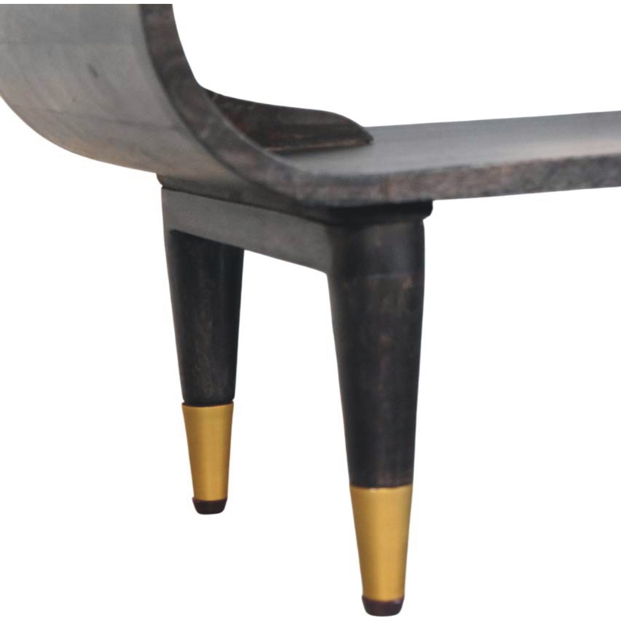 Curved Edge Media with Brass Accents - Image 6