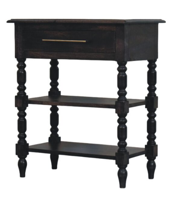 Heritage Turned-Leg Side Table