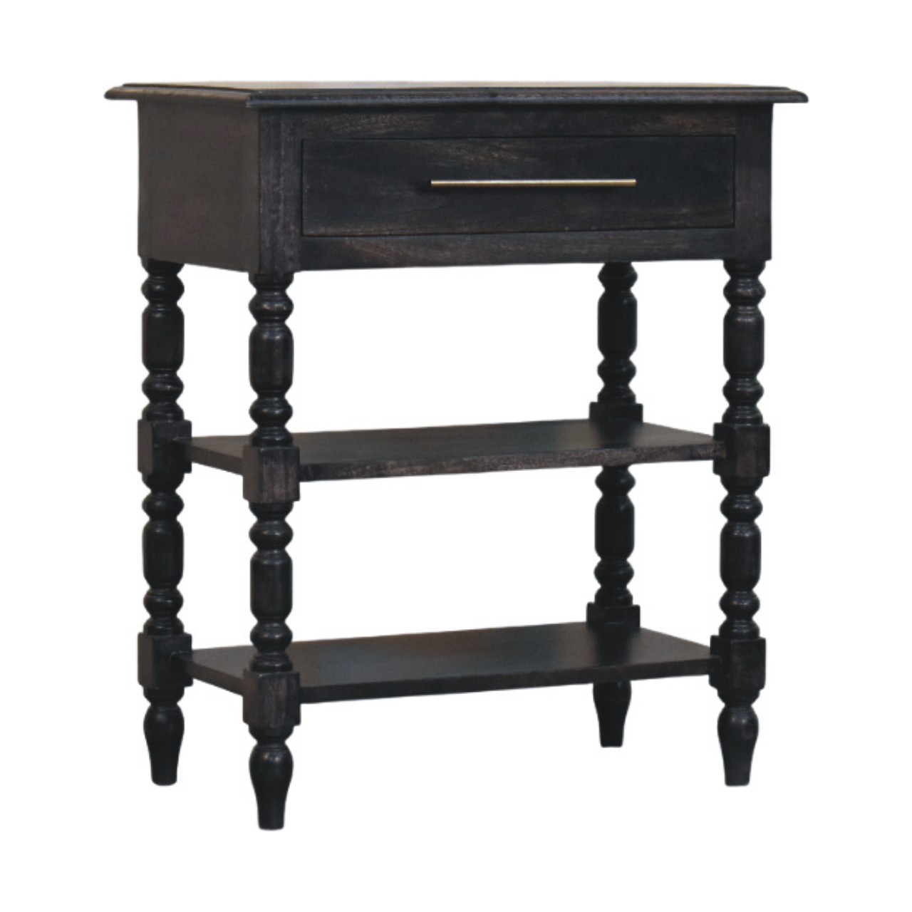 Heritage Turned-Leg Side Table - Image 2