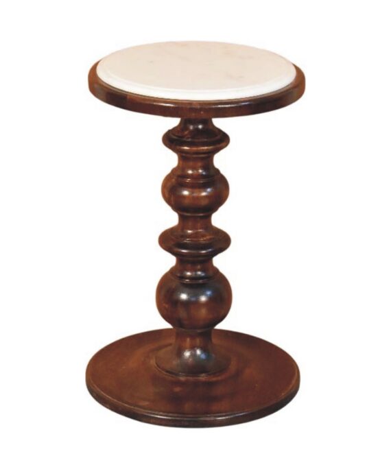 Bellmont Marble-Top Side Table
