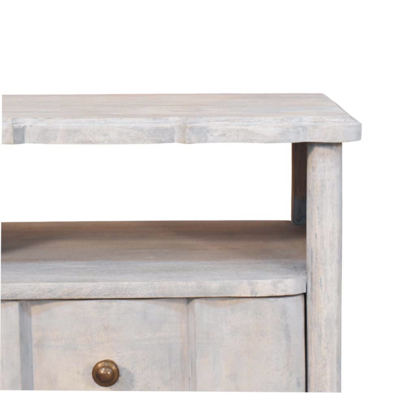 Lume Washed Open-Shelf Bedside - Image 3