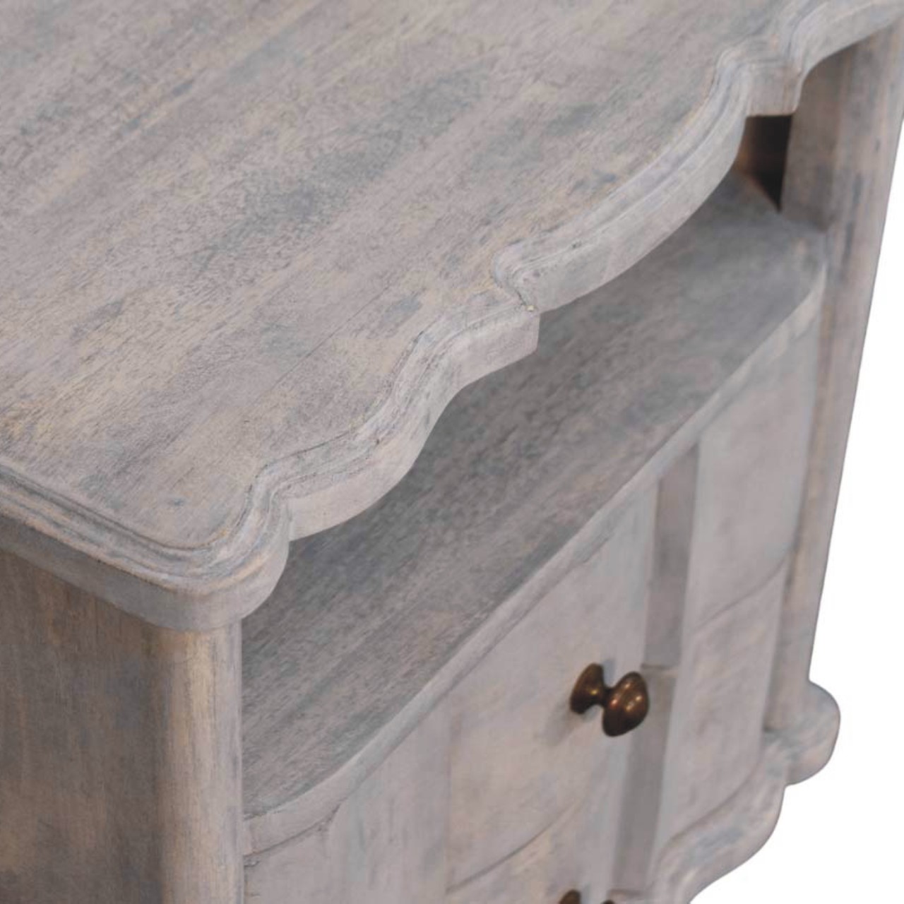 Lume Washed Open-Shelf Bedside - Image 6