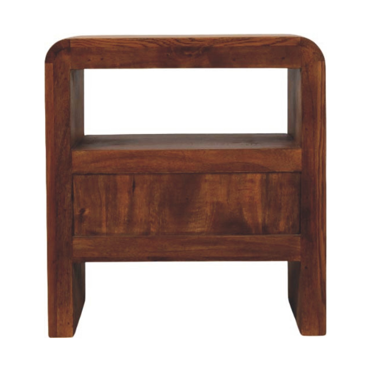 Aurelio Smoked Oak Open Bedside - Image 8