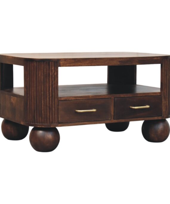 Sphere Leg Coffee Table