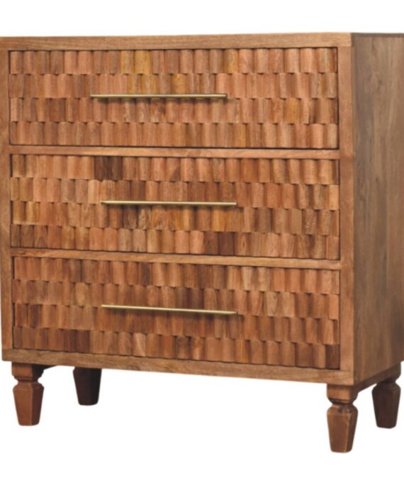 Cadiz Carved Storage Chest
