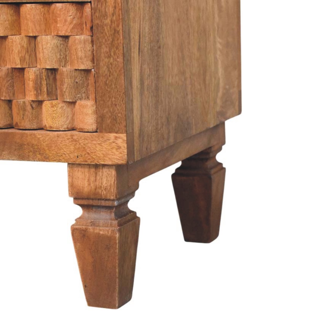 Cadiz Carved Open-Shelf Bedside - Image 6