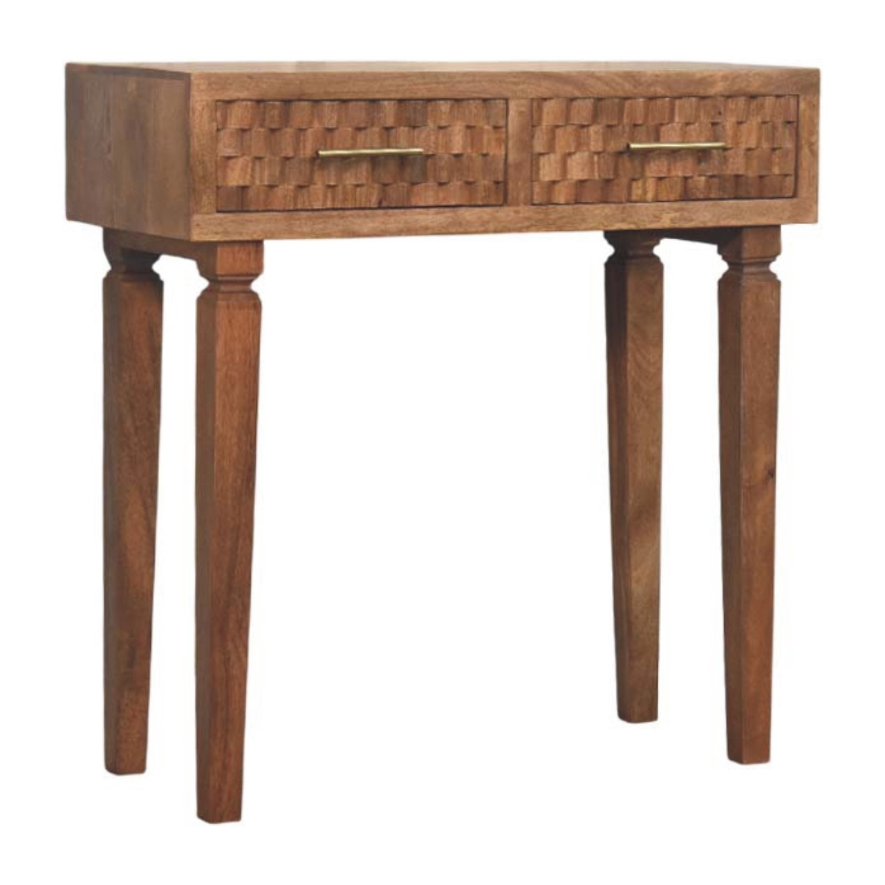 Cadiz Carved Twin-Drawer Console - Image 2