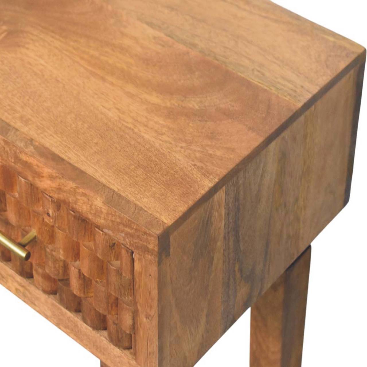 Cadiz Carved Twin-Drawer Console - Image 4