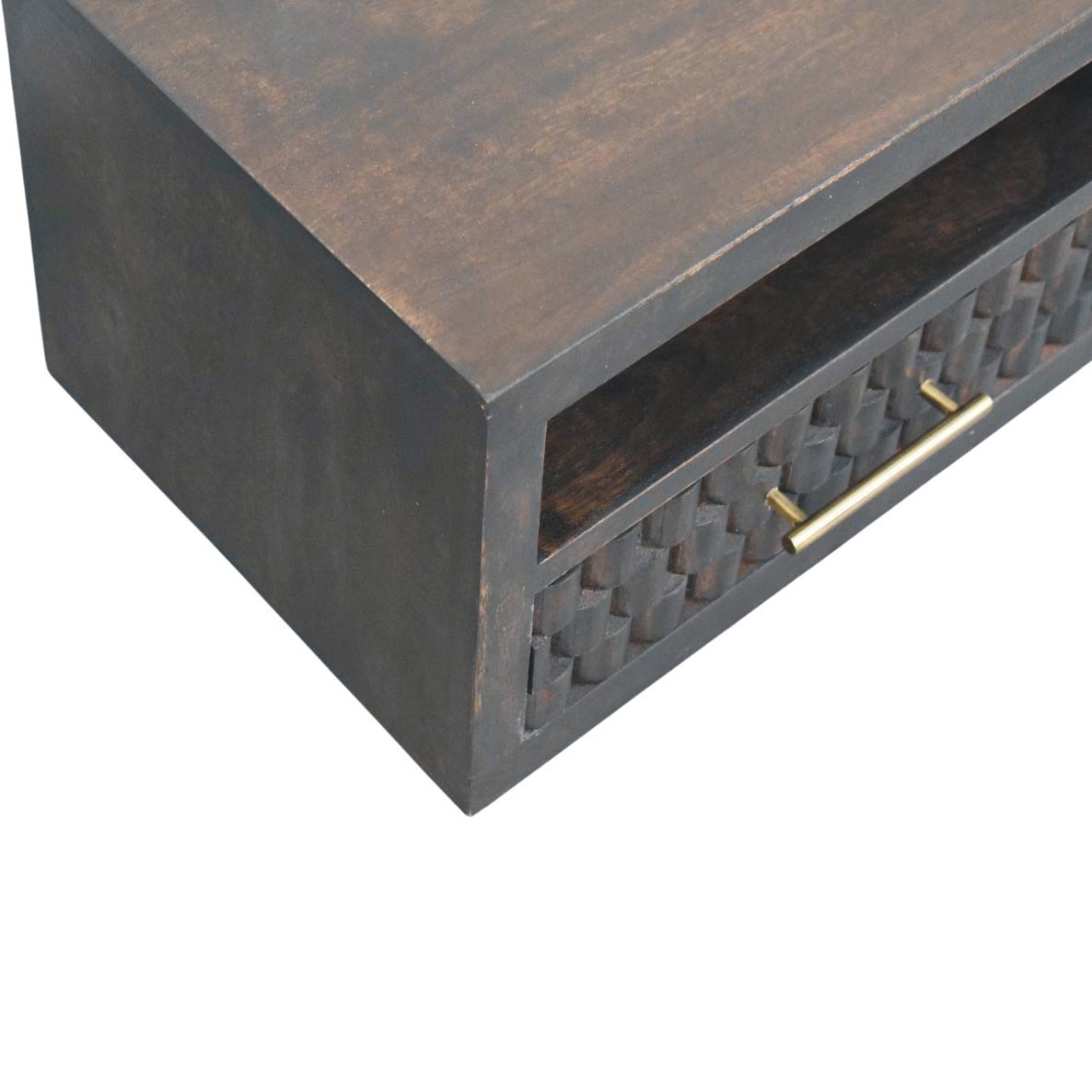 Cadiz Carved Open-Slot Bedside - Image 2