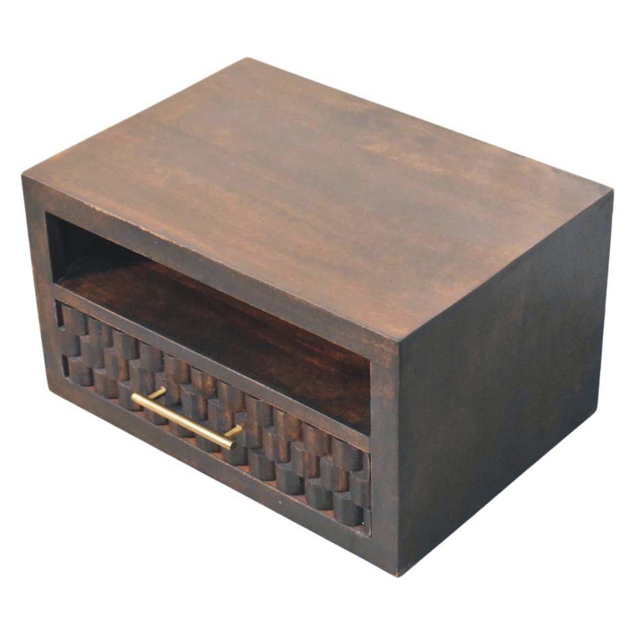 Cadiz Carved Open-Slot Bedside - Image 4