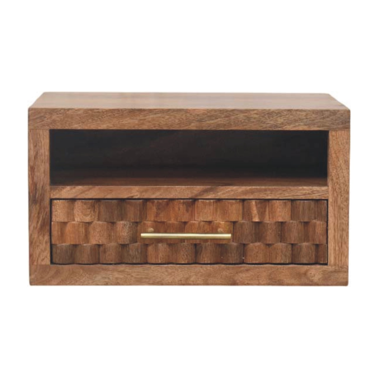 Cadiz Carved Open-Slot Bedside - Image 8