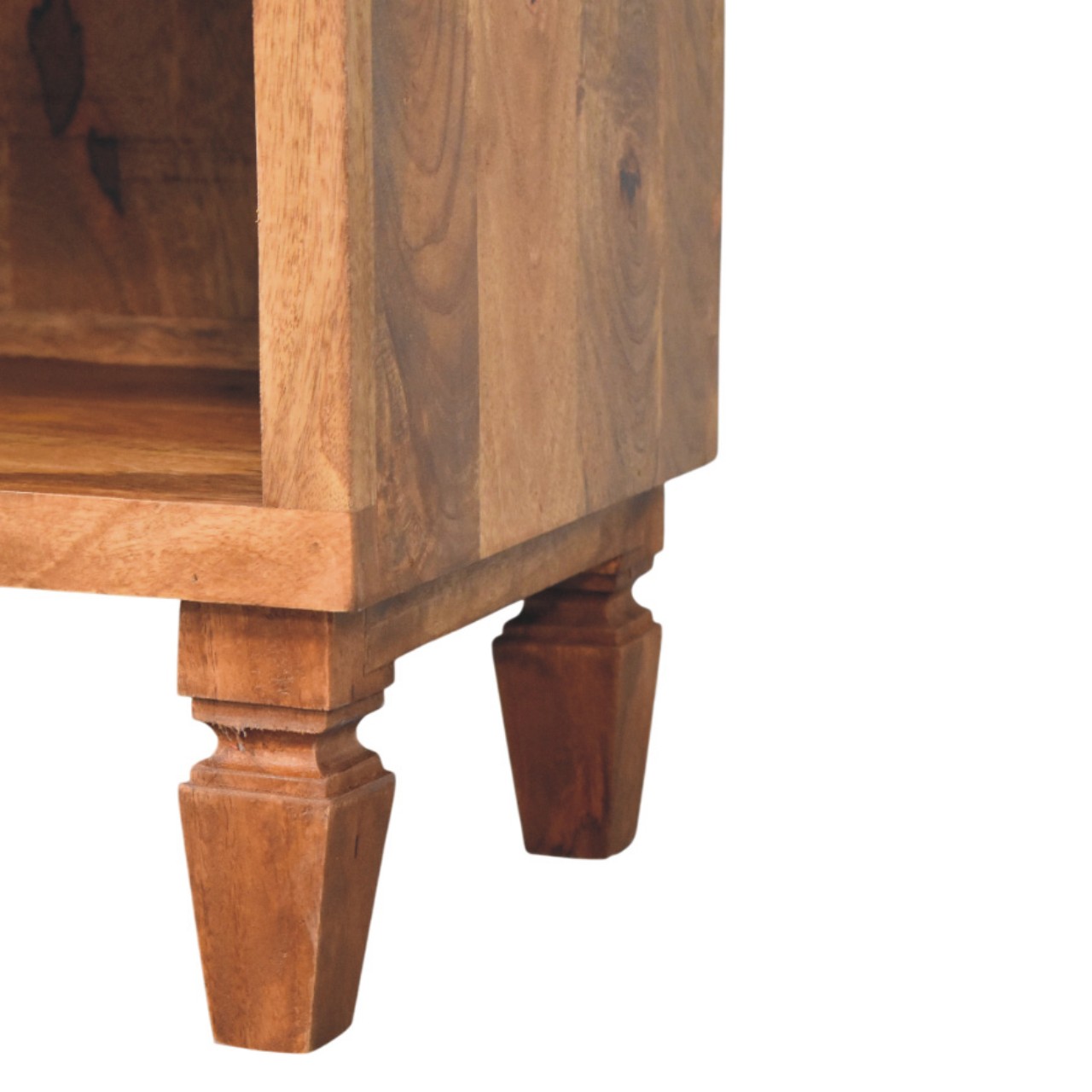 Cadiz Carved Entryway Shoe Cabinet - Image 6