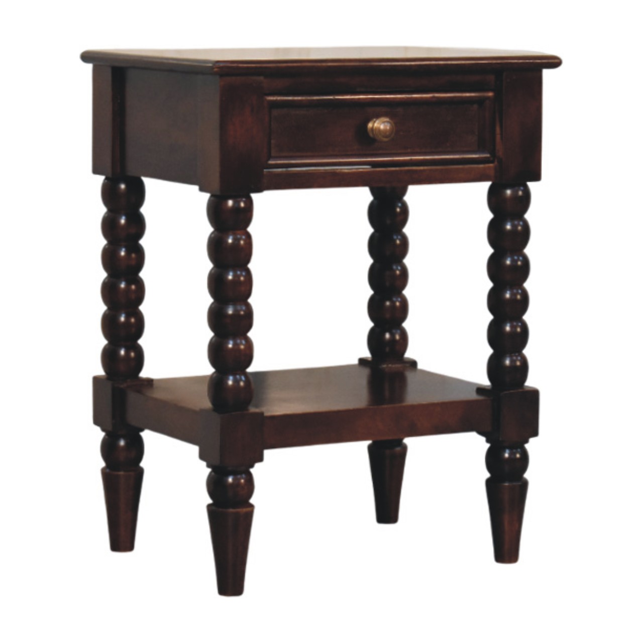 Spindle Winewood Bedside - Image 2