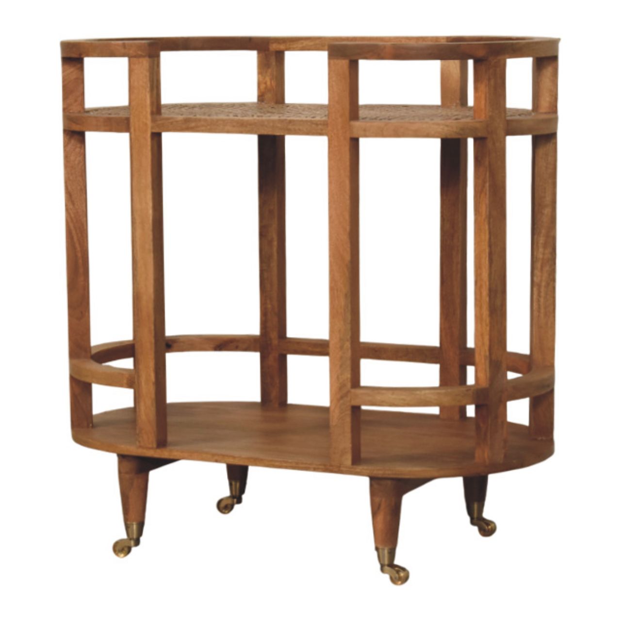 Saffron Rattan Butler Table - Image 2