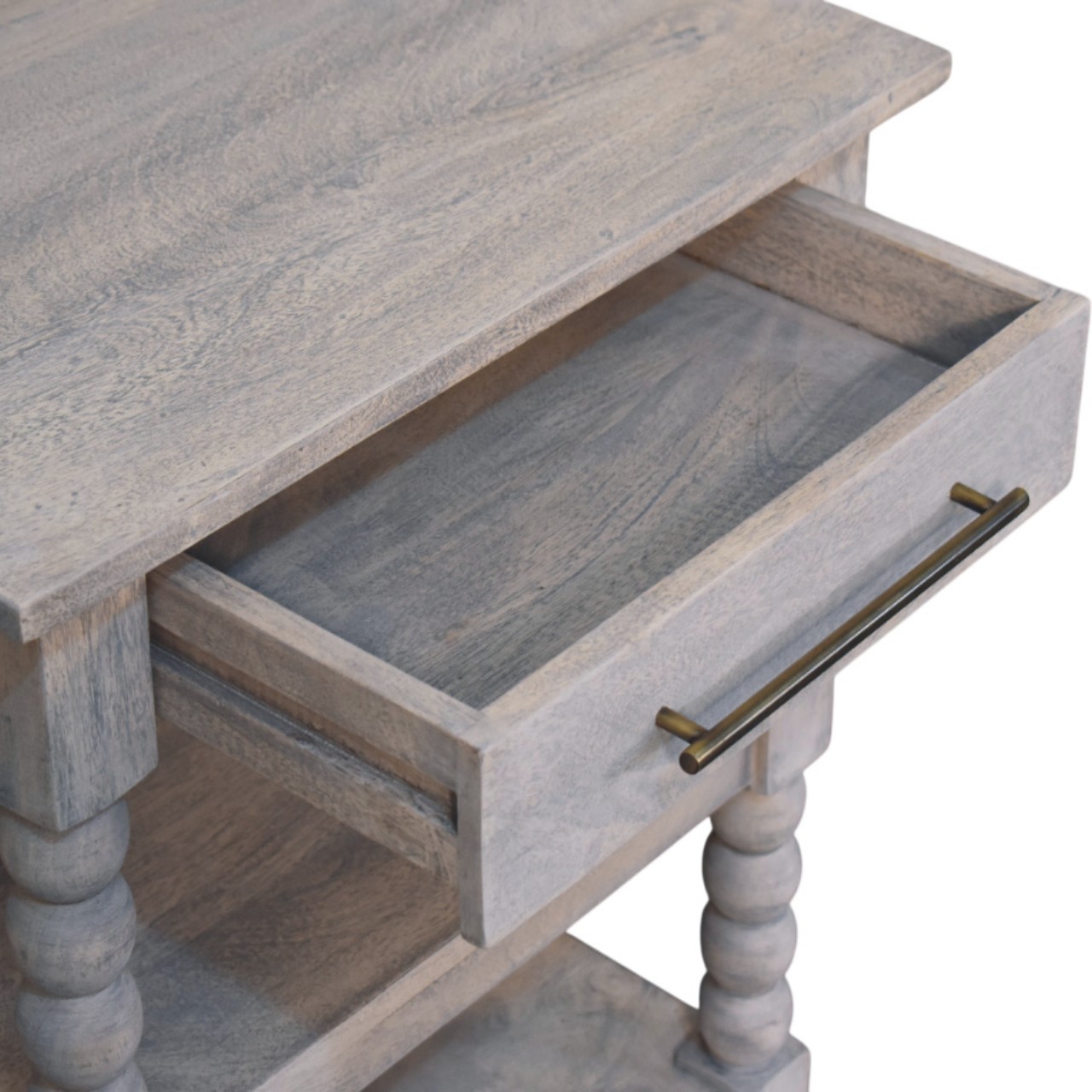Spindle Acid Wash Side Table – Bild 4