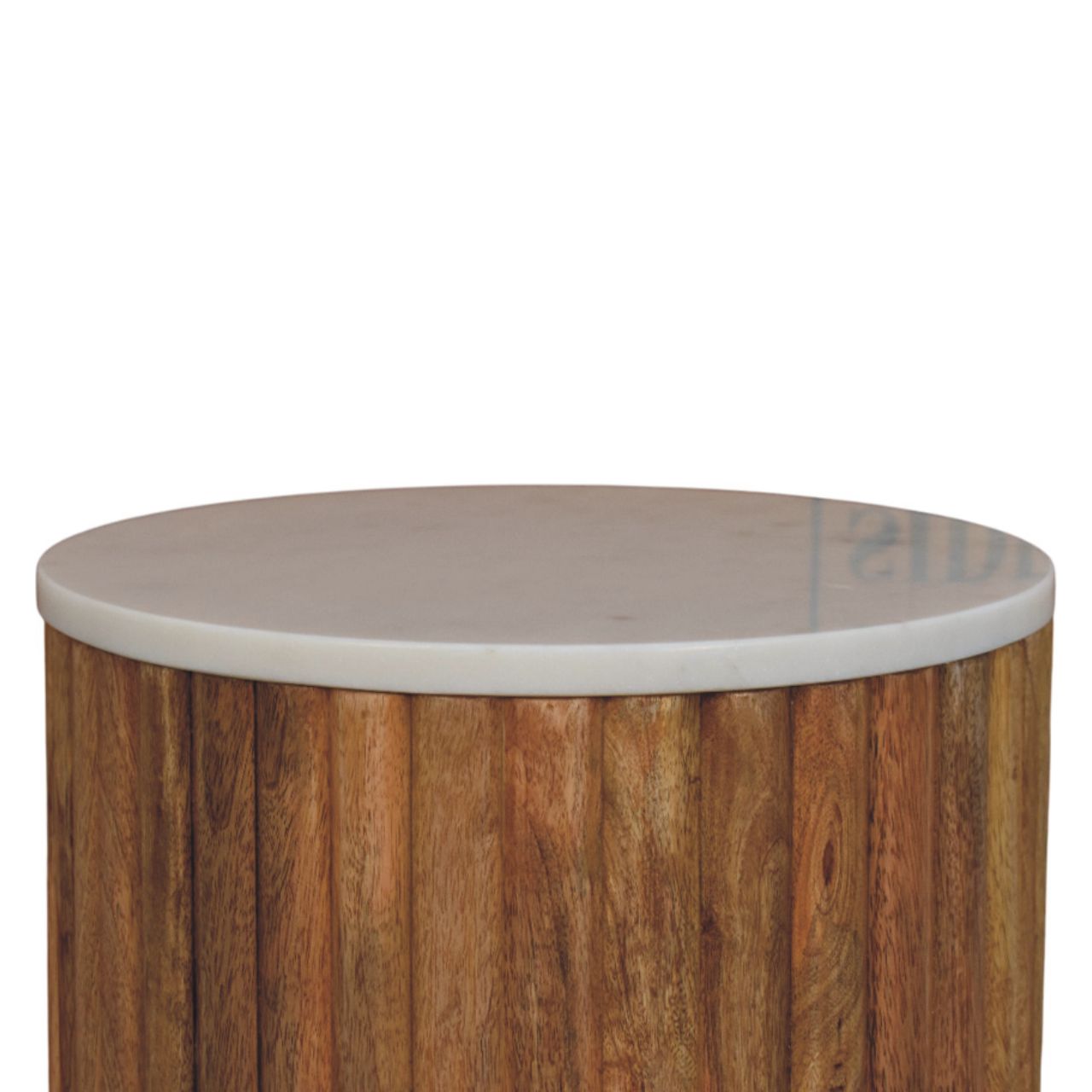 Fluted Marble Side Table – Bild 2
