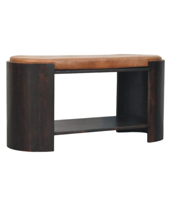 Valencia Leather Shoe Bench