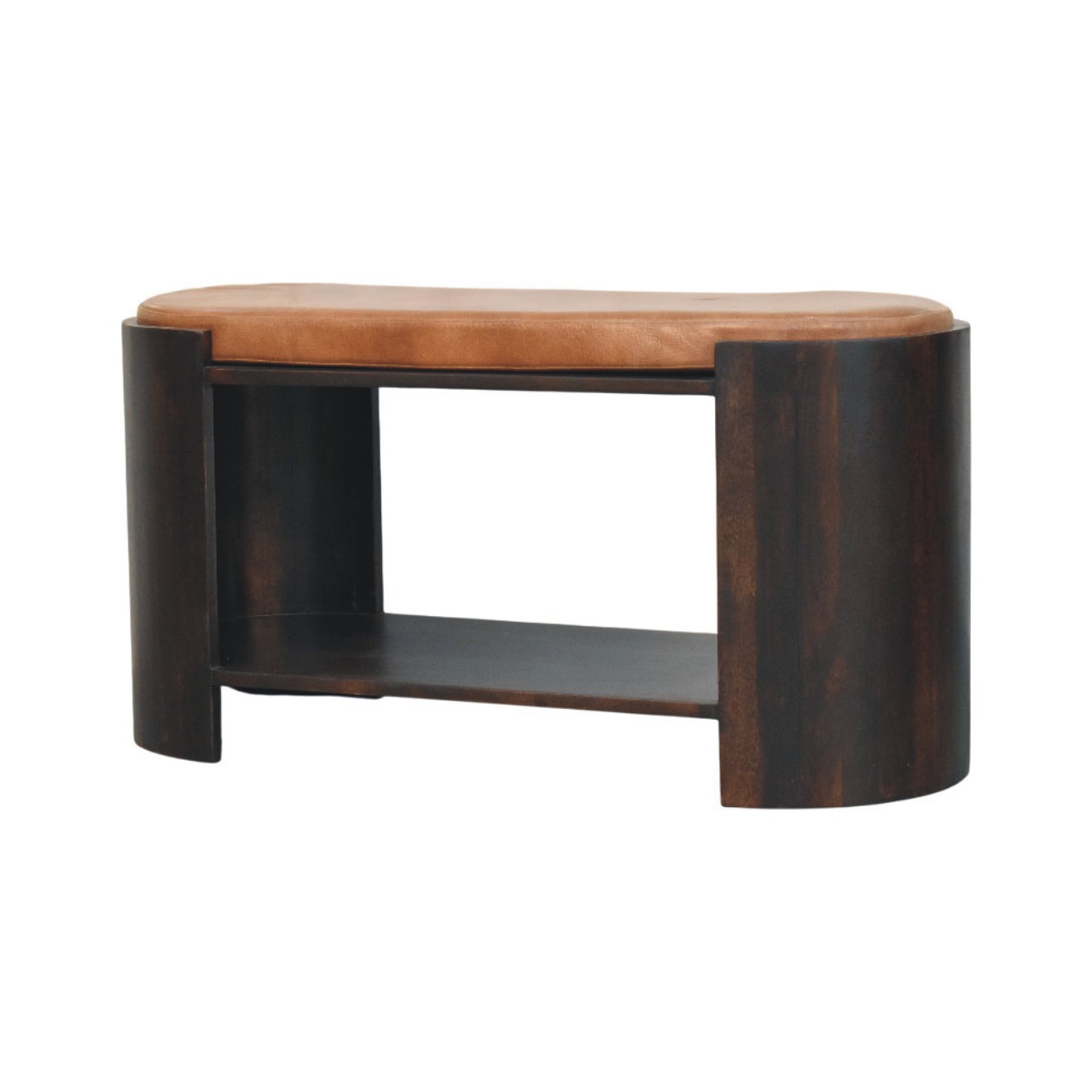 Valencia Leather Shoe Bench - Image 2