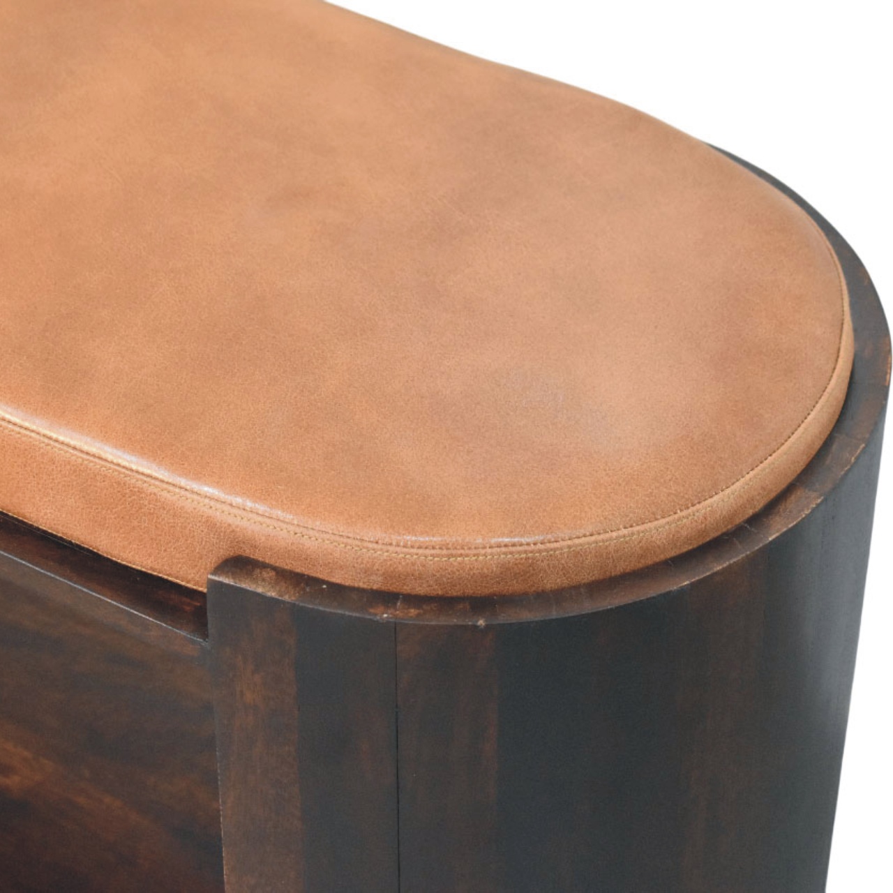 Valencia Leather Shoe Bench - Image 4