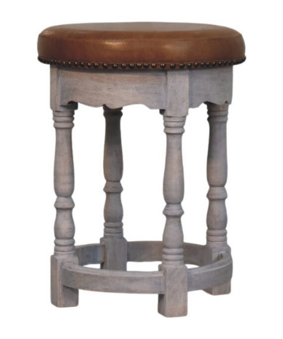 Rustic Charm Stool