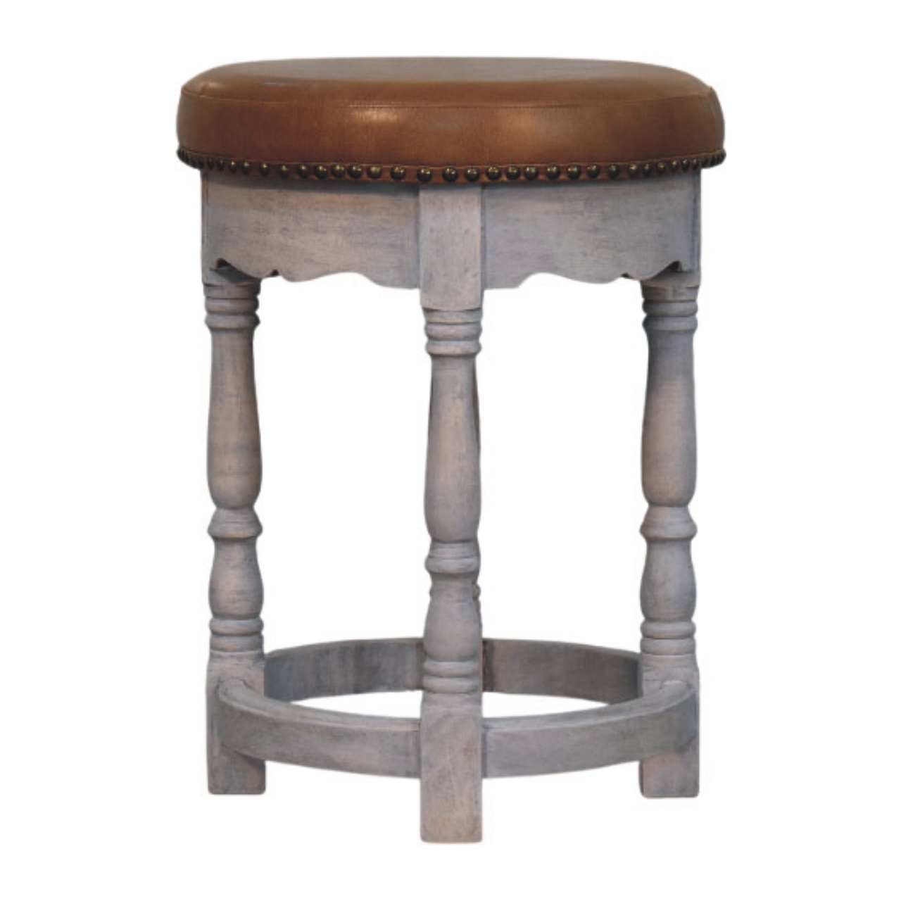 Rustic Charm Stool - Image 3