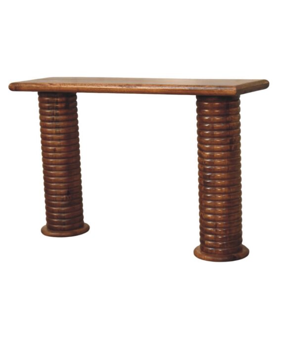 Sculpted Leg Console