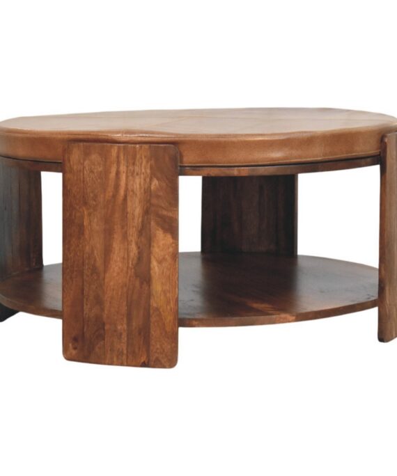 Savoy Leather Coffee Table