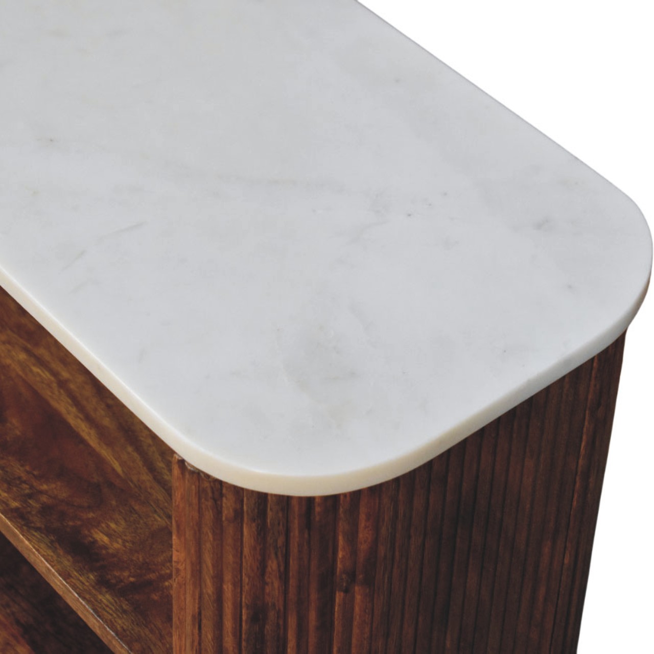 Beaumont Marble Shoe Bench - Image 4