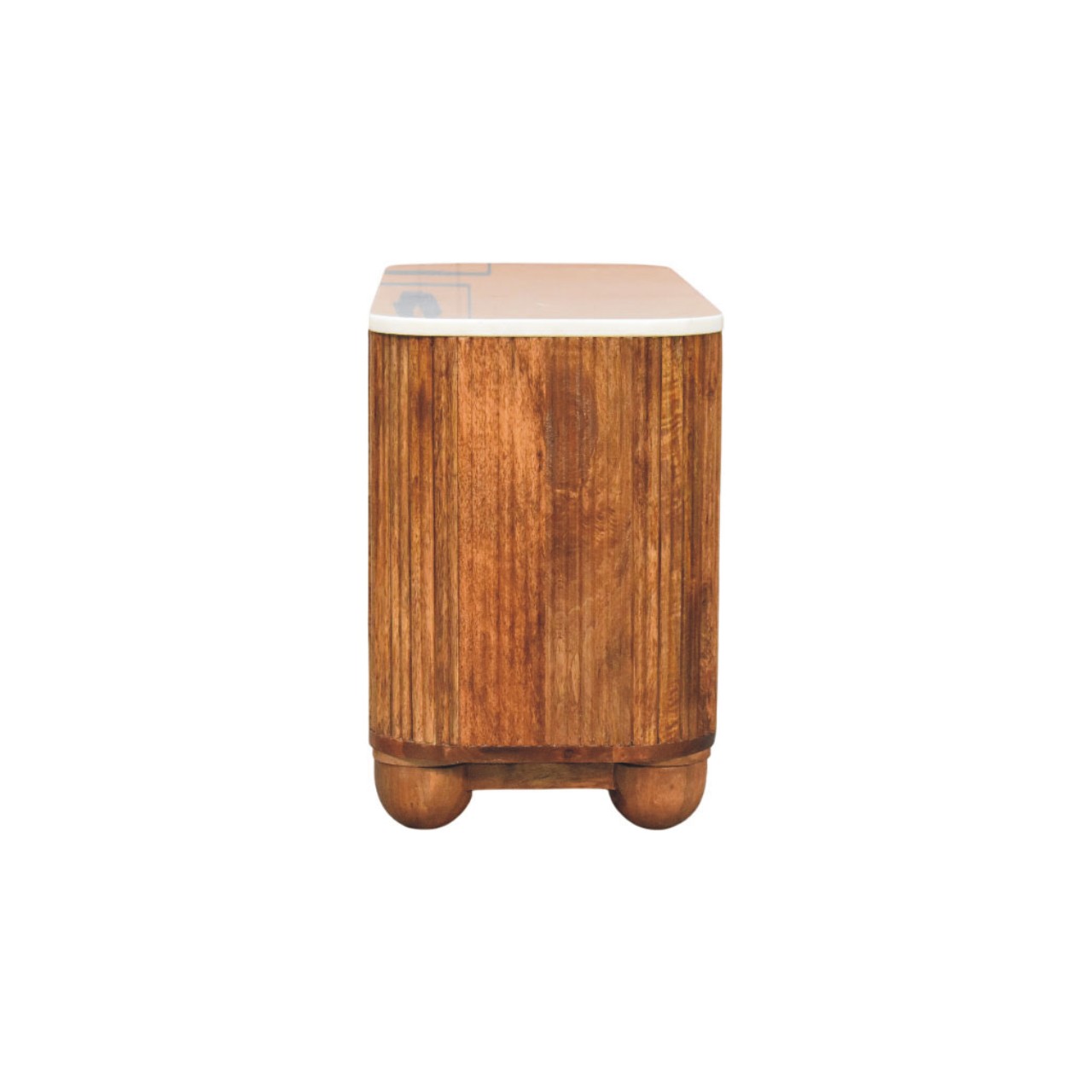 Beaumont Marble Shoe Bench - Image 7