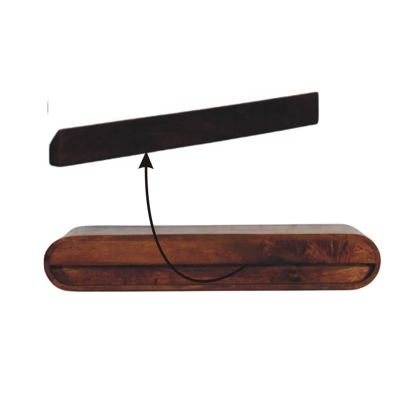 Arc Shadow Wall-Mounted Media Console – Bild 8