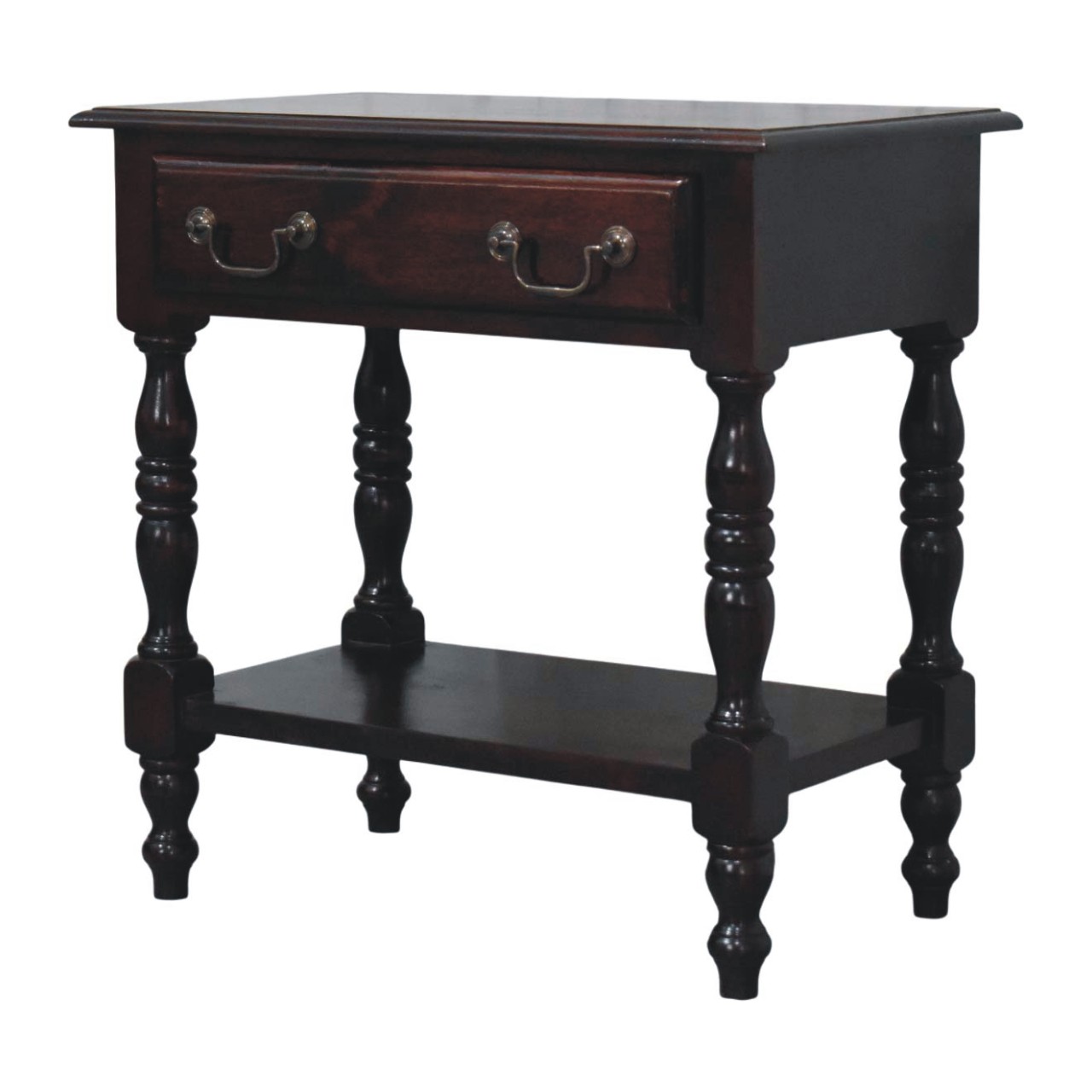 Turned Leg Side Table - Image 2