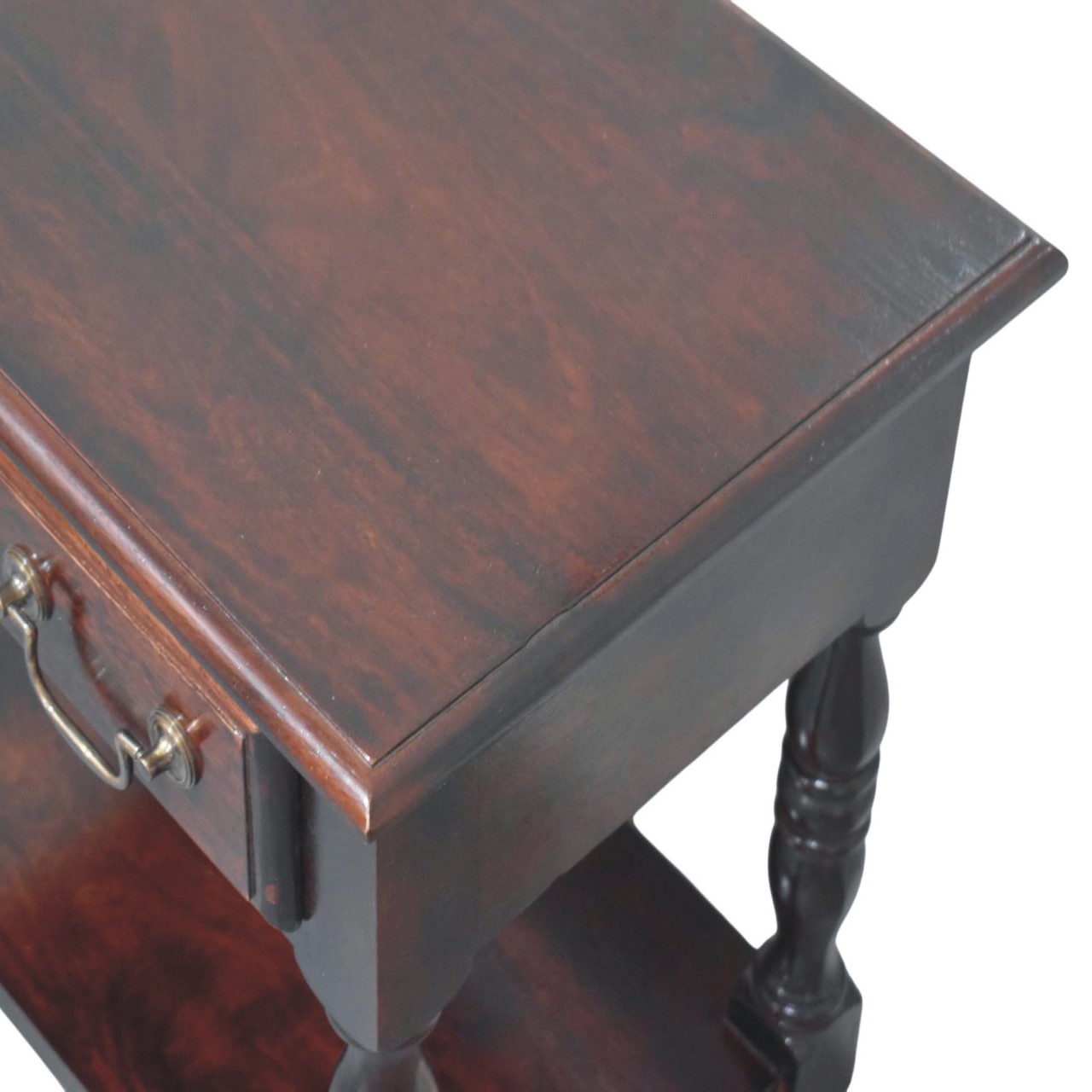 Turned Leg Side Table - Image 4