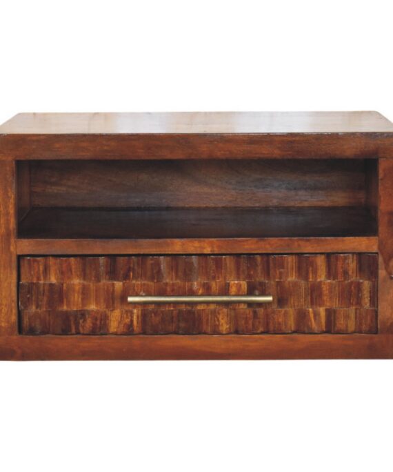 Cadiz Textured Bedside Table