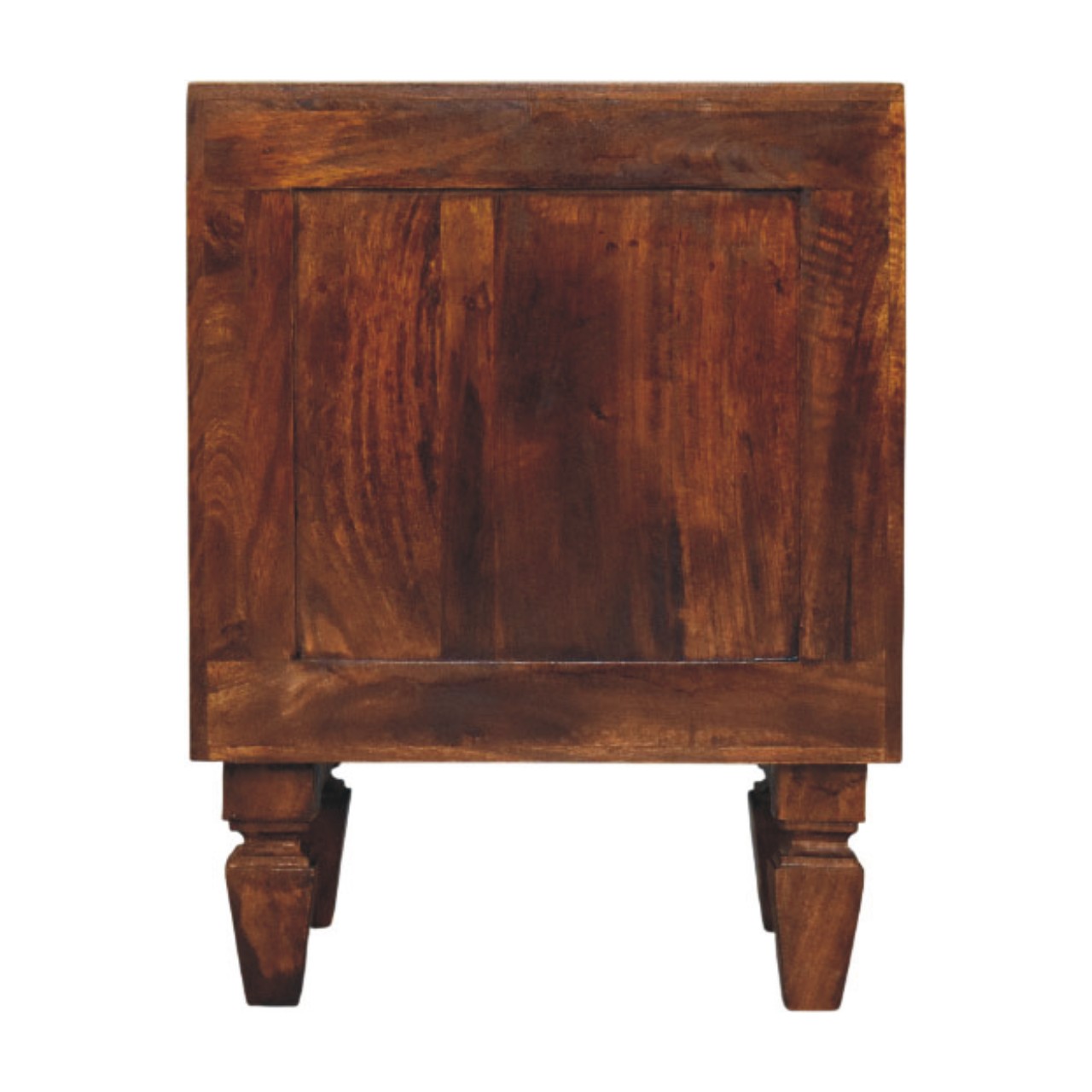 Harper Ribbed Chestnut Bedside – Bild 7