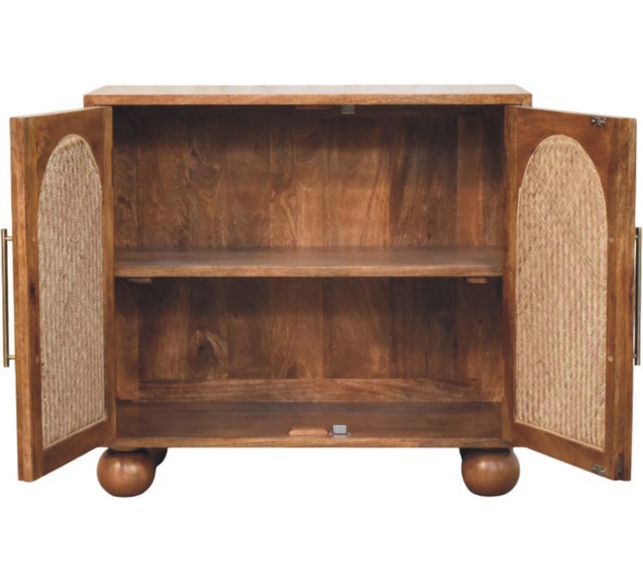 Arched Rattan Two-Door Sideboard - Image 5