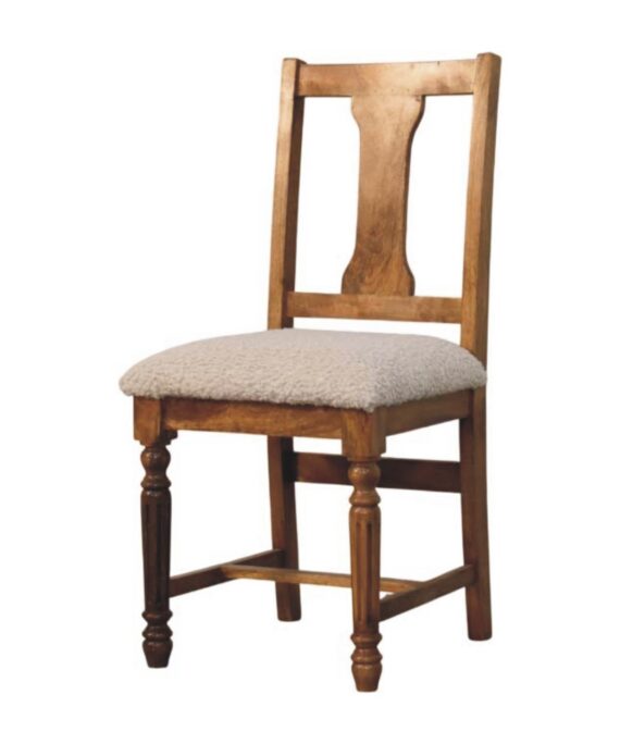 Writing Chair with Turned Legs