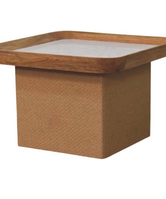 Marble Top Chatai Coffee Table