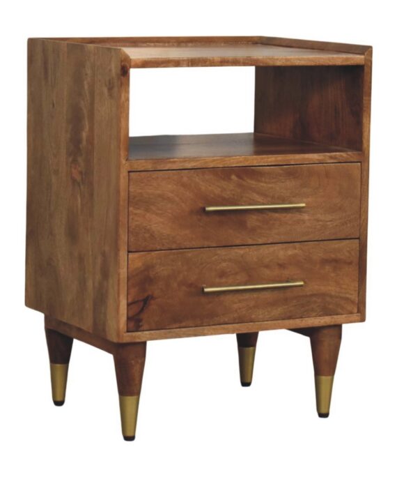Valenza Brass Accent Bedside