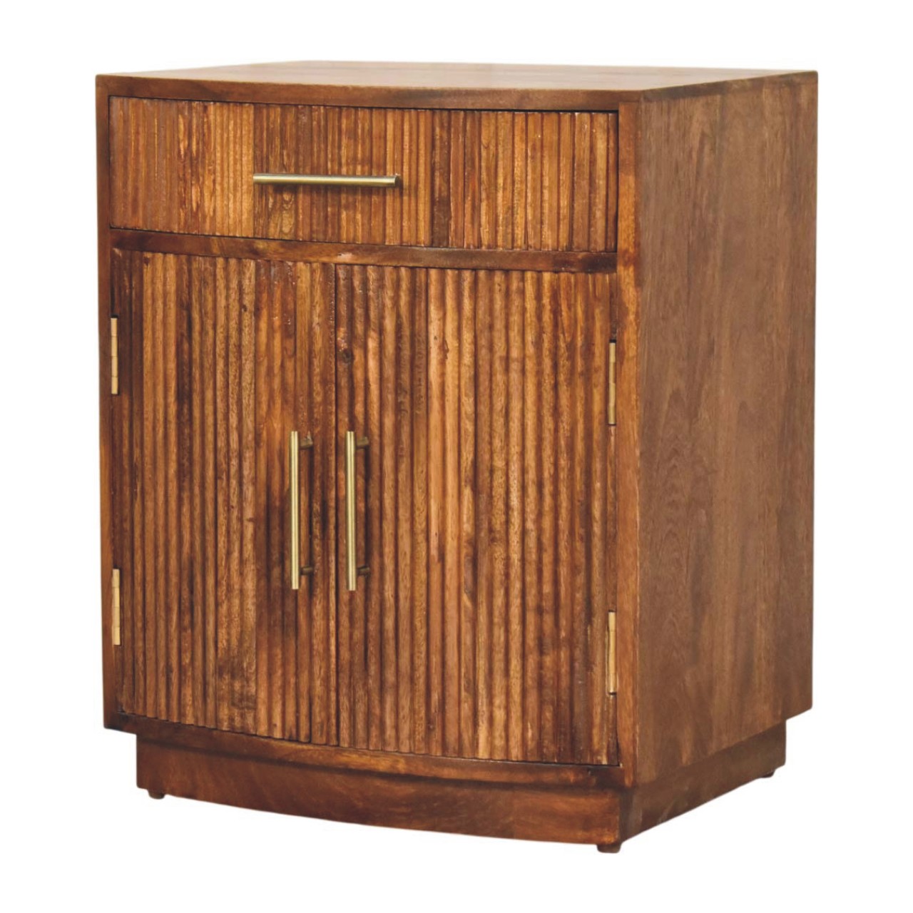 Milan Fluted Bedside Cabinet - Image 2