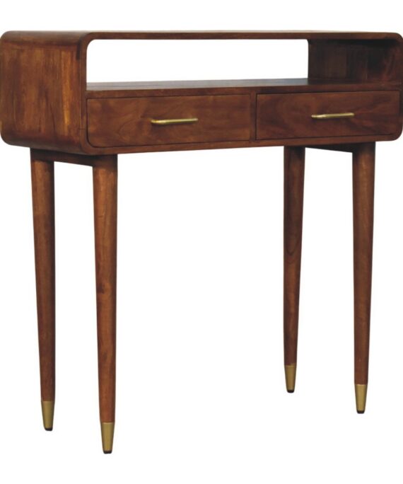 Valenza Curved Console Table