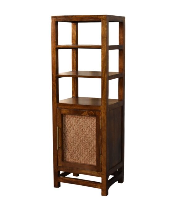 Chestnut Cane Door Display Unit