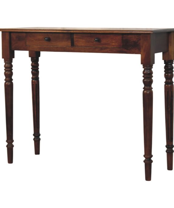 Heritage Turned-Leg Console Table