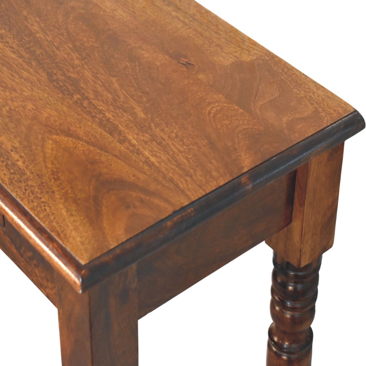 Heritage Turned-Leg Console Table - Image 4