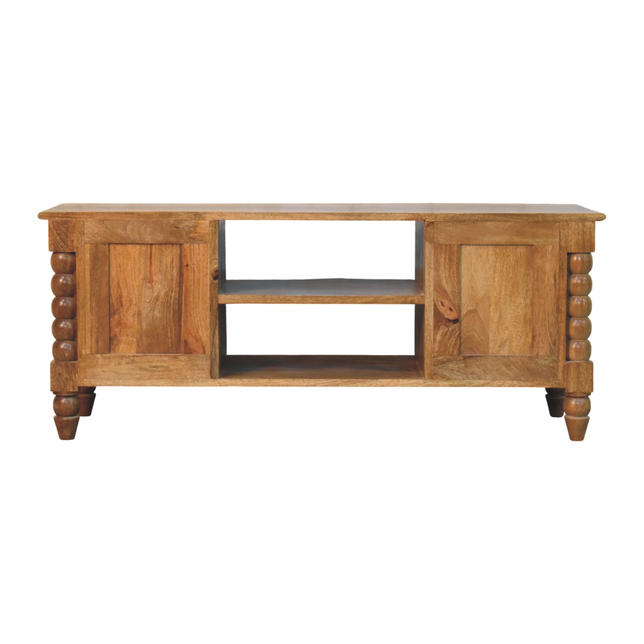 Amber Oak Spindle Media Unit - Image 8