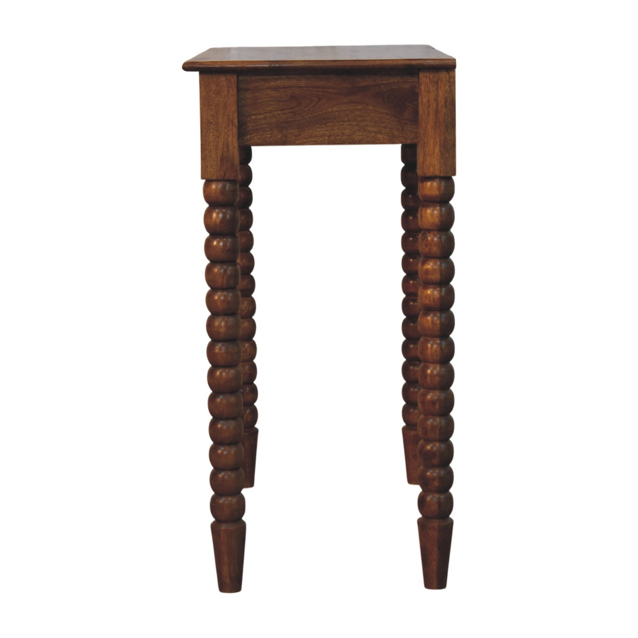 Amber Oak Spindle Dressing Table - Image 7