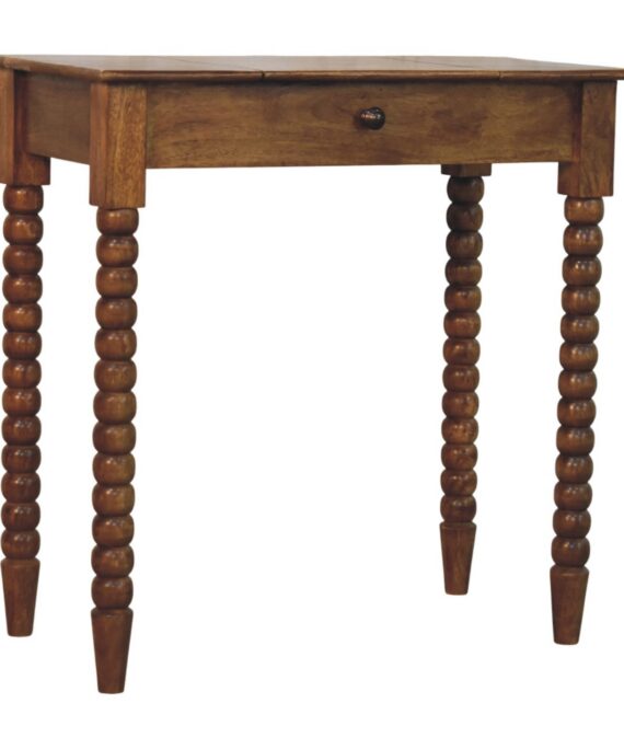 Amber Oak Spindle Dressing Table