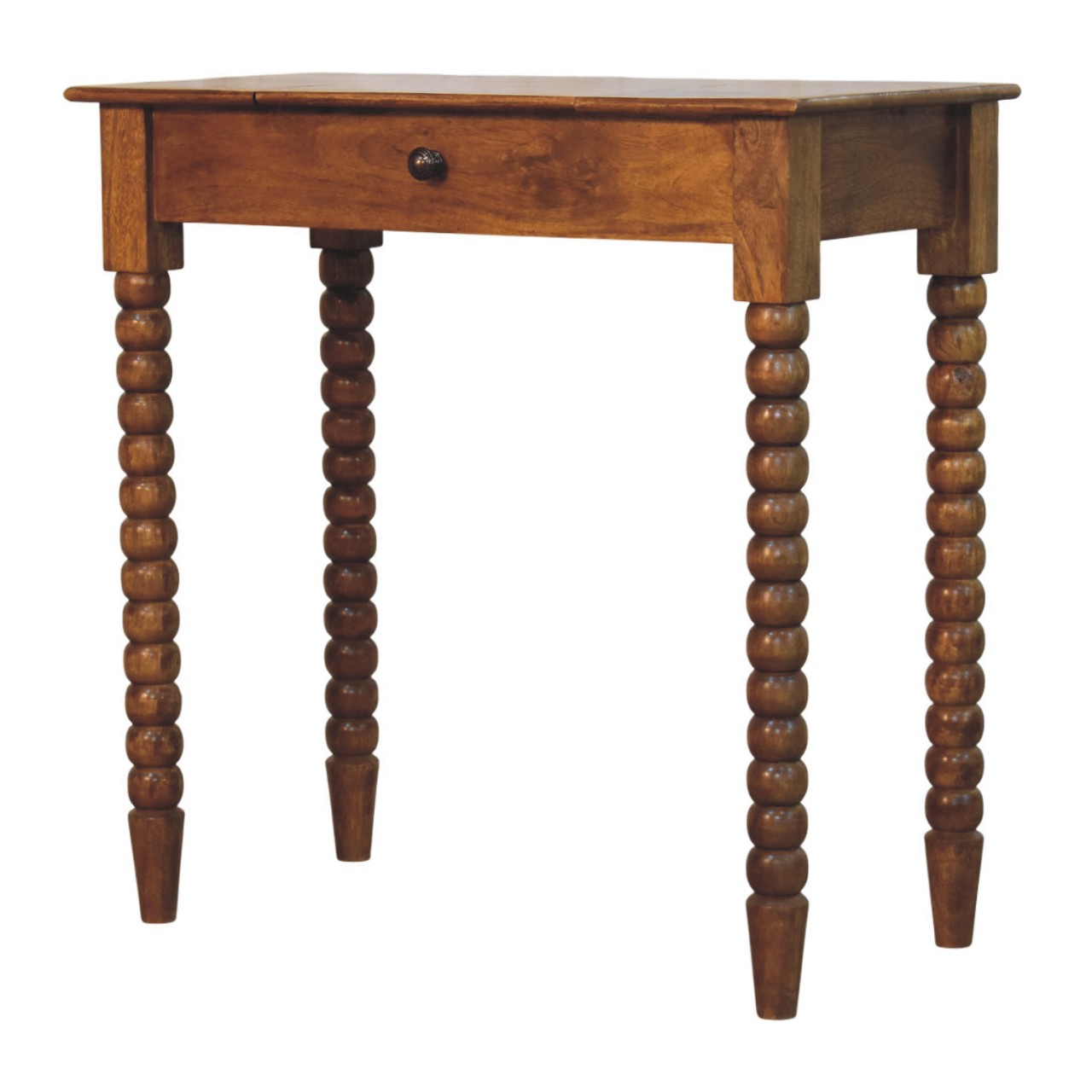 Amber Oak Spindle Dressing Table - Image 2