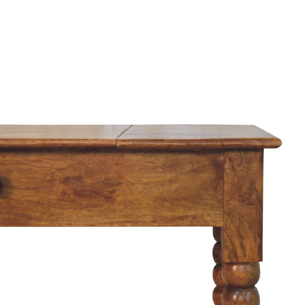 Amber Oak Spindle Dressing Table - Image 3
