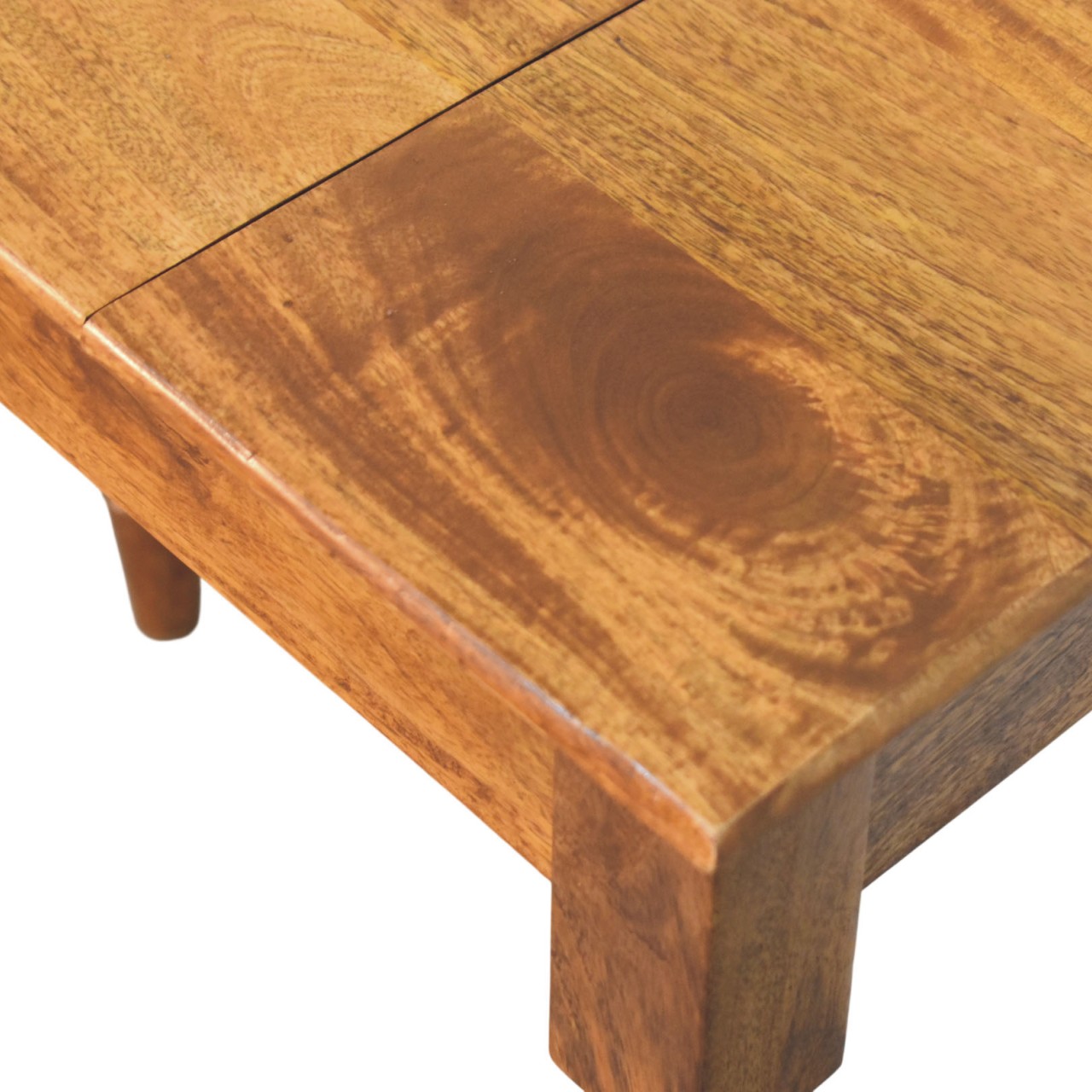 Amber Oak Spindle Dressing Table - Image 5