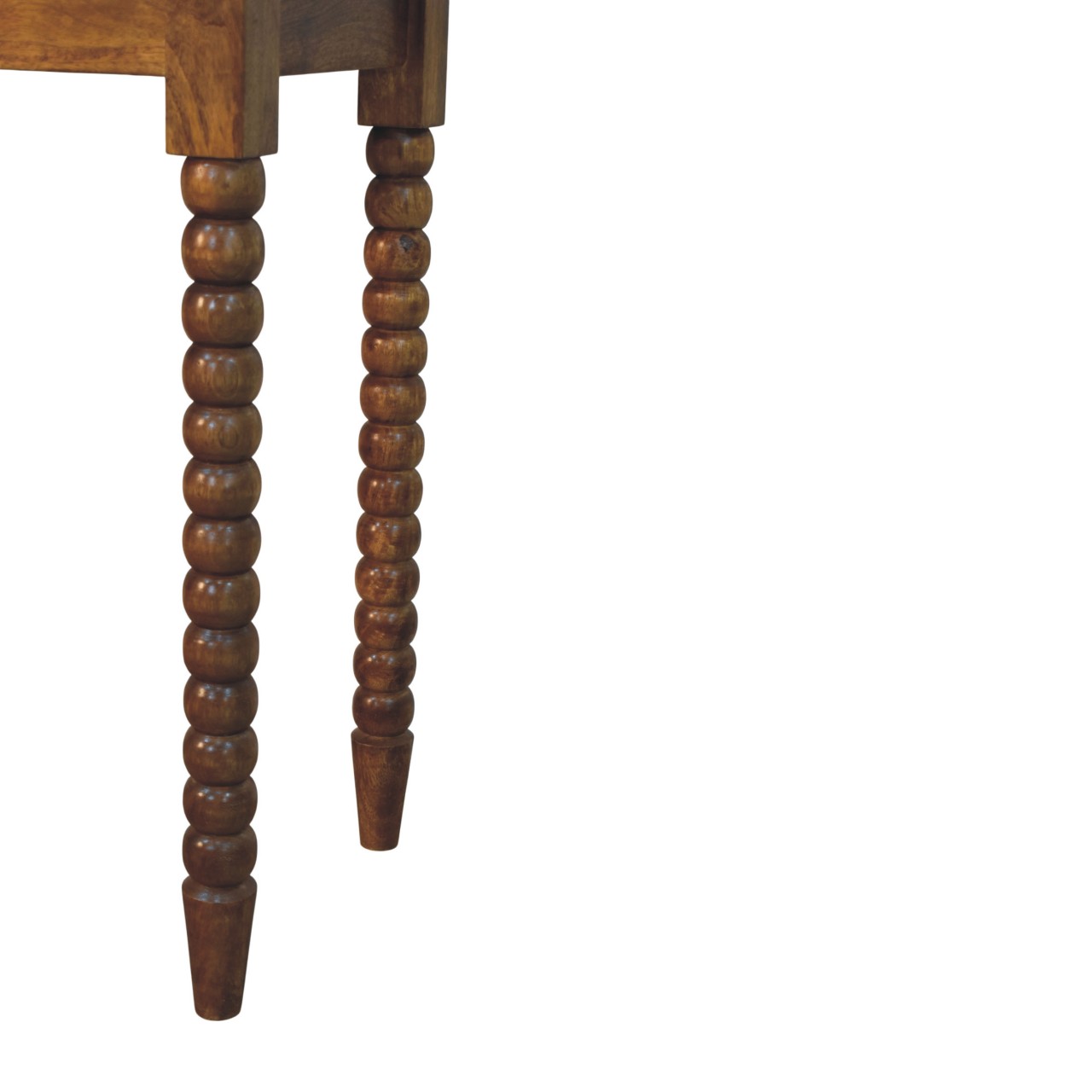 Amber Oak Spindle Dressing Table - Image 8
